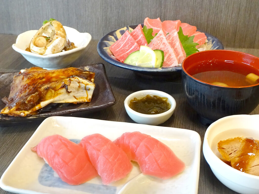 まぐろづくし御膳